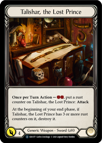 Talishar, the Lost Prince [CRU177] Unlimited Normal