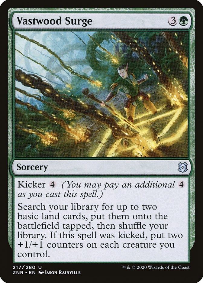 Vastwood Surge [Zendikar Rising]