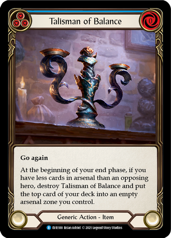 Talisman of Balance [EVR188] (Everfest)  1st Edition Normal