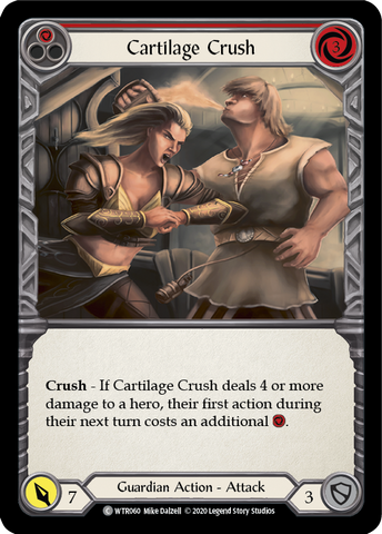 Cartilage Crush (Red) [WTR060] Unlimited Edition Rainbow Foil