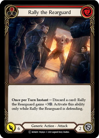 Rally the Rearguard (Red) [U-MON281] Unlimited Edition Normal