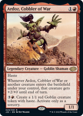 Ardoz, Cobbler of War [Jumpstart 2022]