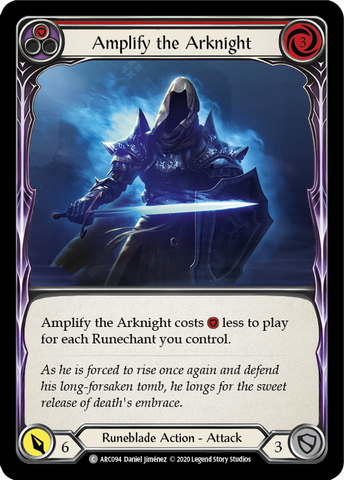 Amplify the Arknight (Red) [ARC094] Unlimited Edition Normal