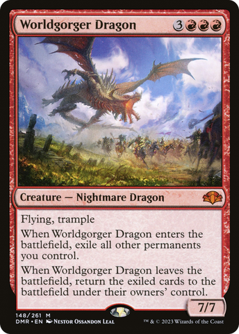 Worldgorger Dragon [Dominaria Remastered]