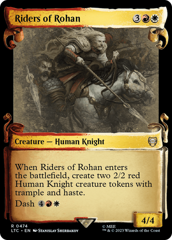 Riders of Rohan [The Lord of the Rings: Tales of Middle-Earth Commander Showcase Scrolls]