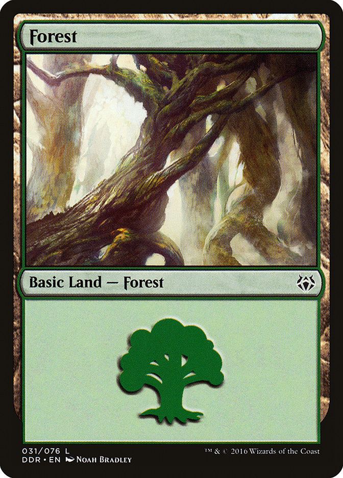Forest (31) [Duel Decks: Nissa vs. Ob Nixilis]
