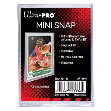 ULTRA PRO - MINI SNAP CARD HOLDER