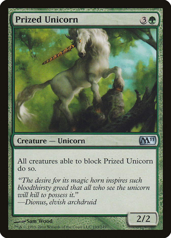 Prized Unicorn [Magic 2011]
