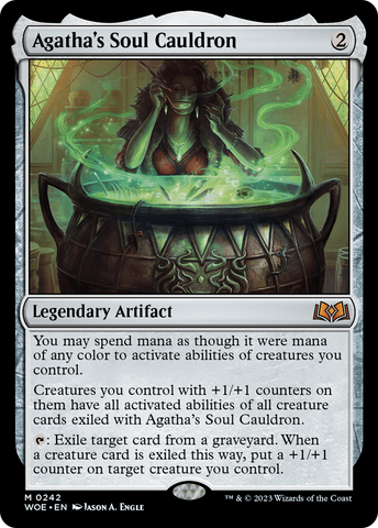 Agatha's Soul Cauldron [Wilds of Eldraine]