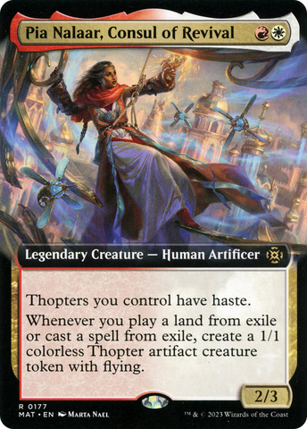 Pia Nalaar, Consul of Revival (Extended Art) [March of the Machine: The Aftermath]