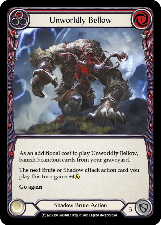 Unworldly Bellow (Red) [U-MON150] Unlimited Edition Normal