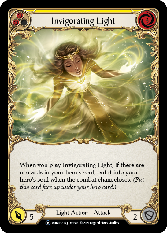 Invigorating Light (Yellow) [U-MON067] Unlimited Edition Normal