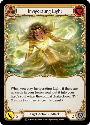 Invigorating Light (Yellow) [U-MON067] Unlimited Edition Normal