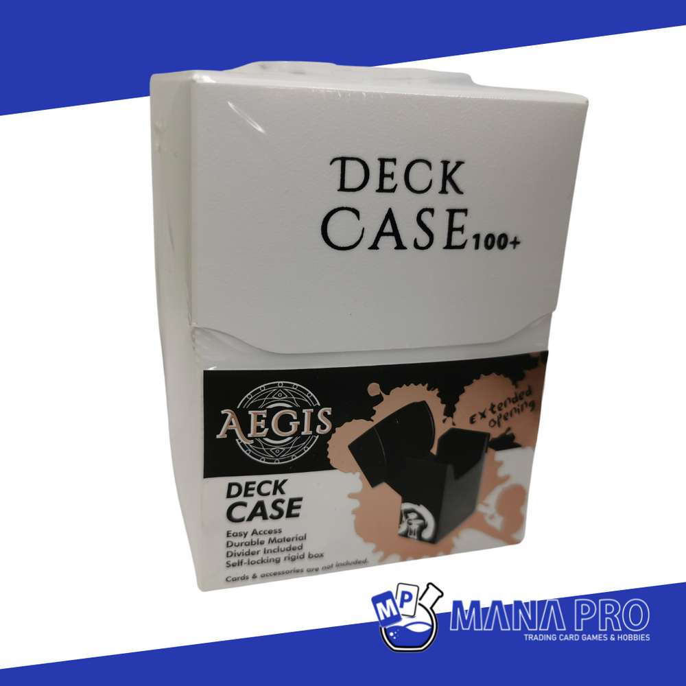 AEGIS - WHITE DECK CASE 100+