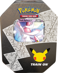 POKEMON TCG - 25TH ANNIVERYSARY DARK SYLVEON TIN (SMALL)