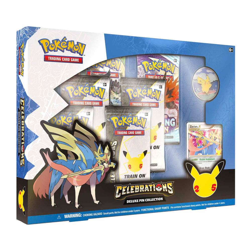 Pokemon TCG - 25TH CELEBRATIONS DELUXE PIN COLLECTION