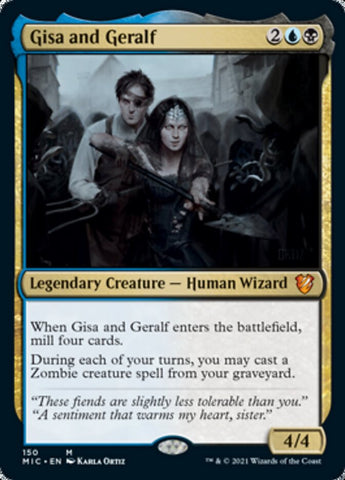 Gisa and Geralf [Innistrad: Midnight Hunt Commander]