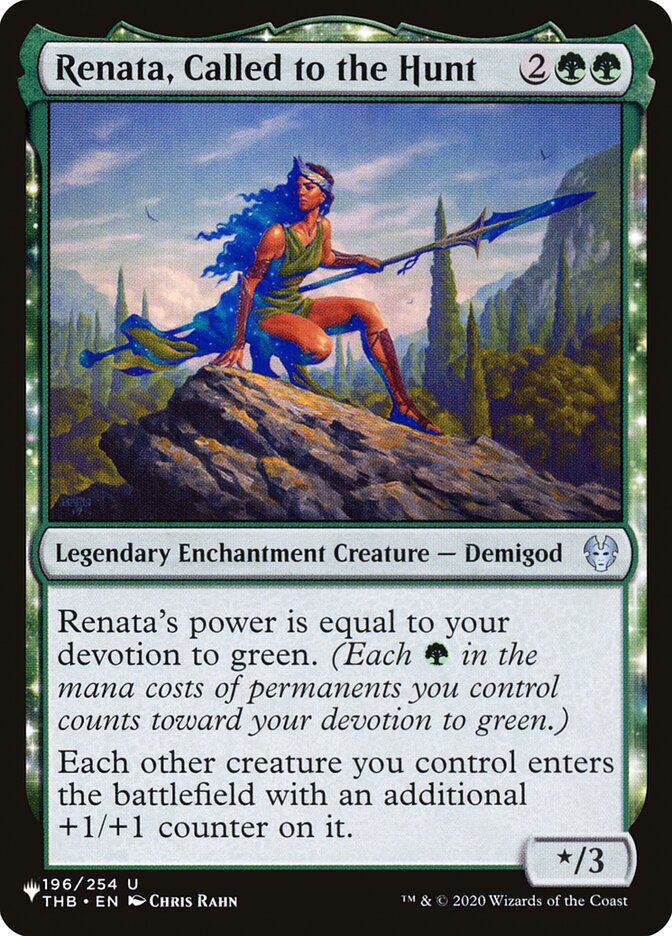 Renata, Called to the Hunt [The List]