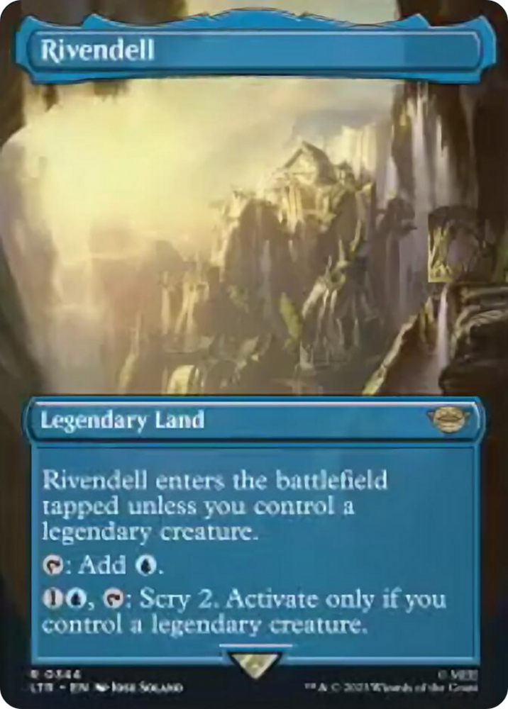 Rivendell (Borderless Alternate Art) [The Lord of the Rings: Tales of Middle-Earth]