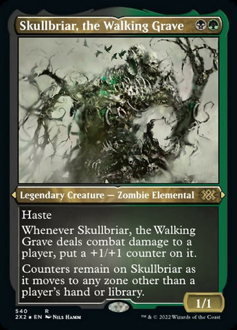 Skullbriar, the Walking Grave (Foil Etched) [Double Masters 2022]