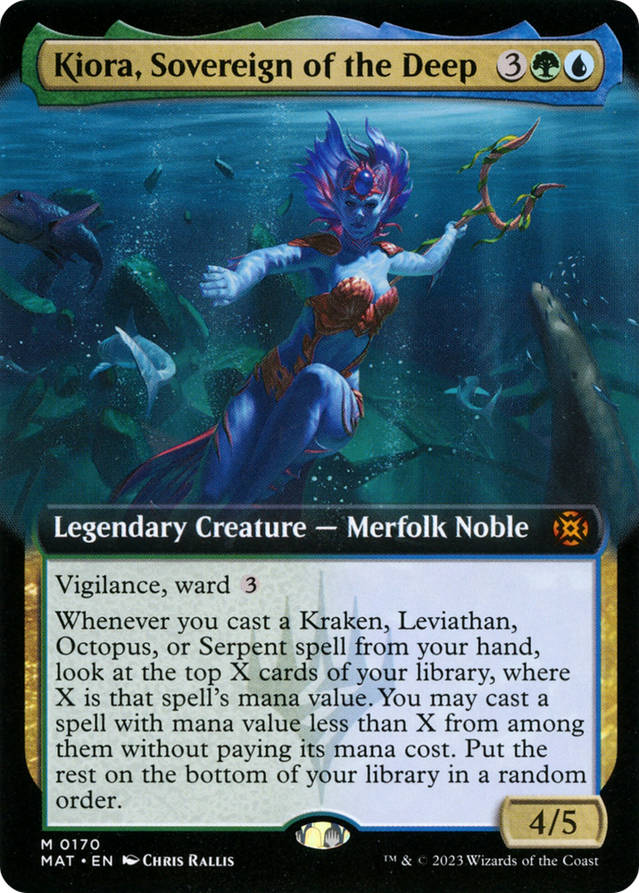 Kiora, Sovereign of the Deep (Extended Art) [March of the Machine: The Aftermath]