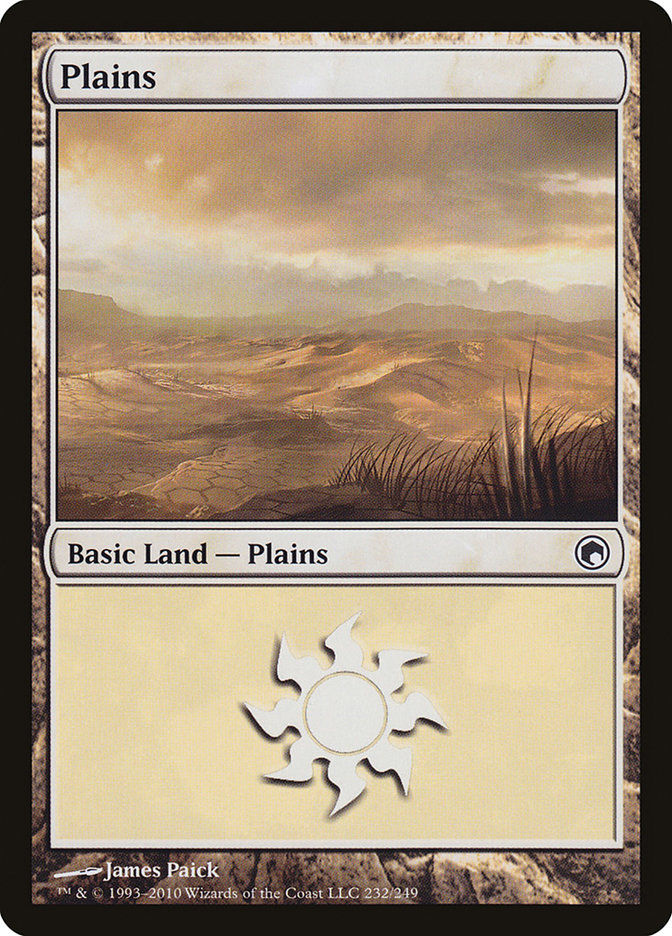 Plains (232) [Scars of Mirrodin]