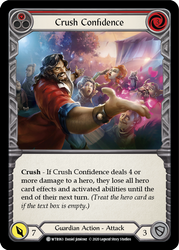 Crush Confidence (Red) [WTR063] Unlimited Edition Normal