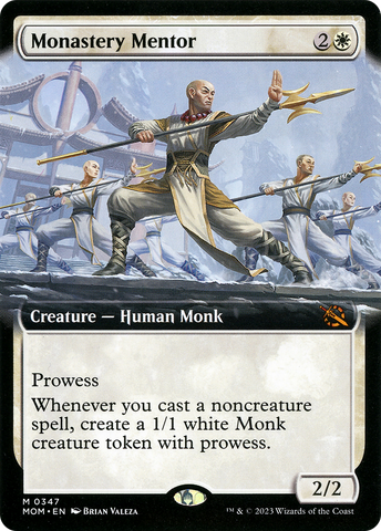 Monastery Mentor (Extended Art) [March of the Machine]