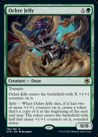 Ochre Jelly [Dungeons & Dragons: Adventures in the Forgotten Realms]