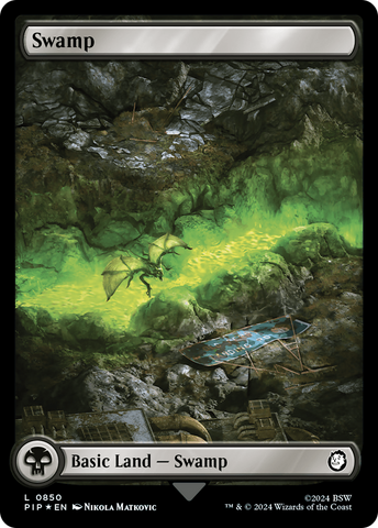 Swamp (0850) (Surge Foil) [Fallout]
