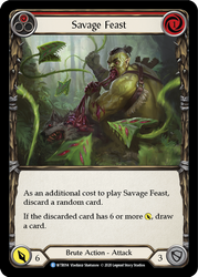 Savage Feast (Red) [WTR014] Unlimited Edition Normal