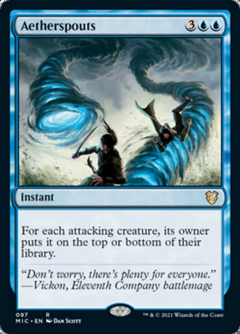 Aetherspouts [Innistrad: Midnight Hunt Commander]