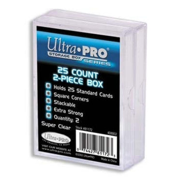 Ultra Pro 25 Count 2-Piece Box
